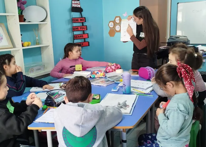 Aula de inglés para chicos en Shield Centre